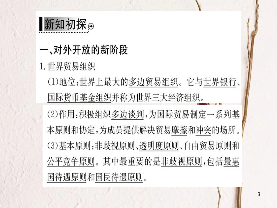 高中政治 第四单元 发展社会主义市场经济 第十一课 经济全球化与对外开放 第二框 积极参与国际经济竞争合作课件 新人教版必修1_第3页