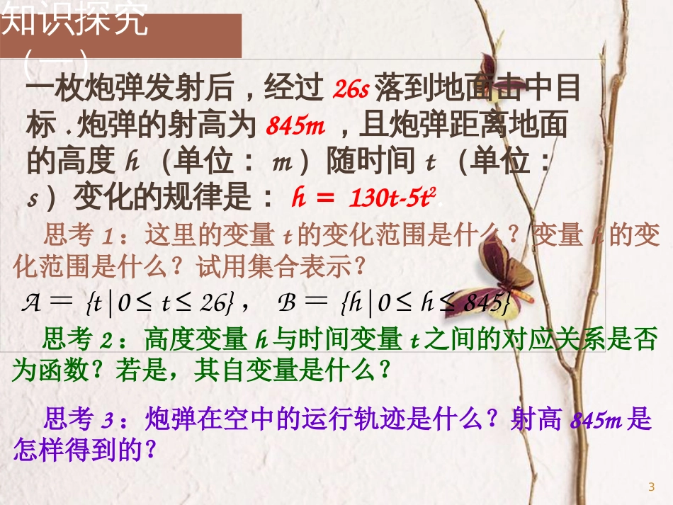 山西省忻州市高考数学 专题 函数概念2复习课件_第3页