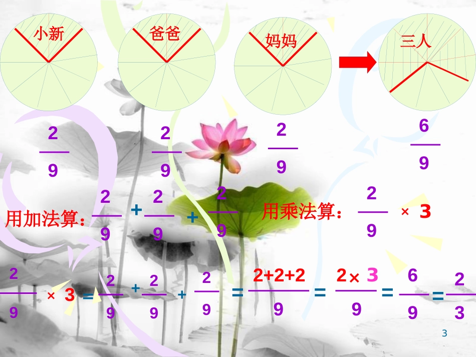 六年级数学上册 1.1 分数乘整数课件1 新人教版[共10页]_第3页