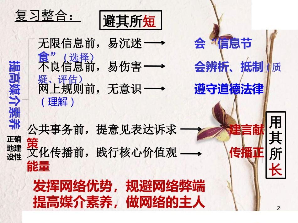 八年级道德与法上册 第二单元 遵守社会规则 第三课 社会生活离不开规则 第1框 维护秩序课件 新人教版_第2页