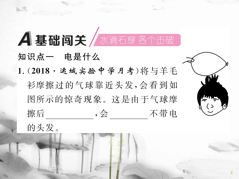 九年级物理上册 第13章 第1节 从闪电谈起课件 （新版）粤教沪版_第2页