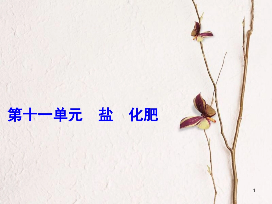 年中考化学一轮复习 第十一单元 盐 化肥 第2课时 化肥课件 （新版）新人教版_第1页