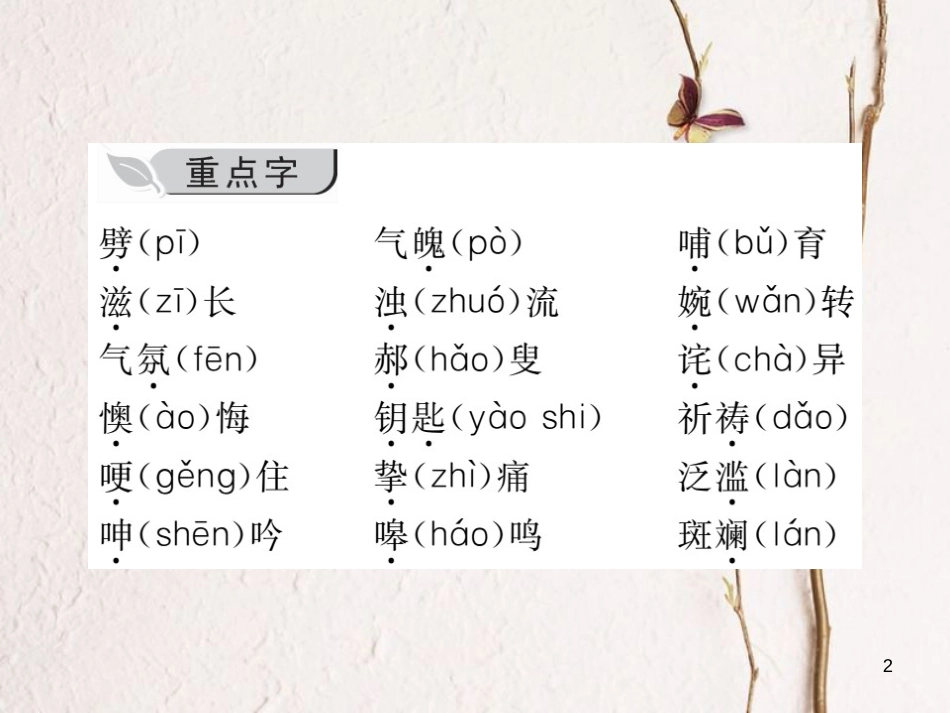 七年级语文下册 第二单元知识归纳课件 新人教版_第2页