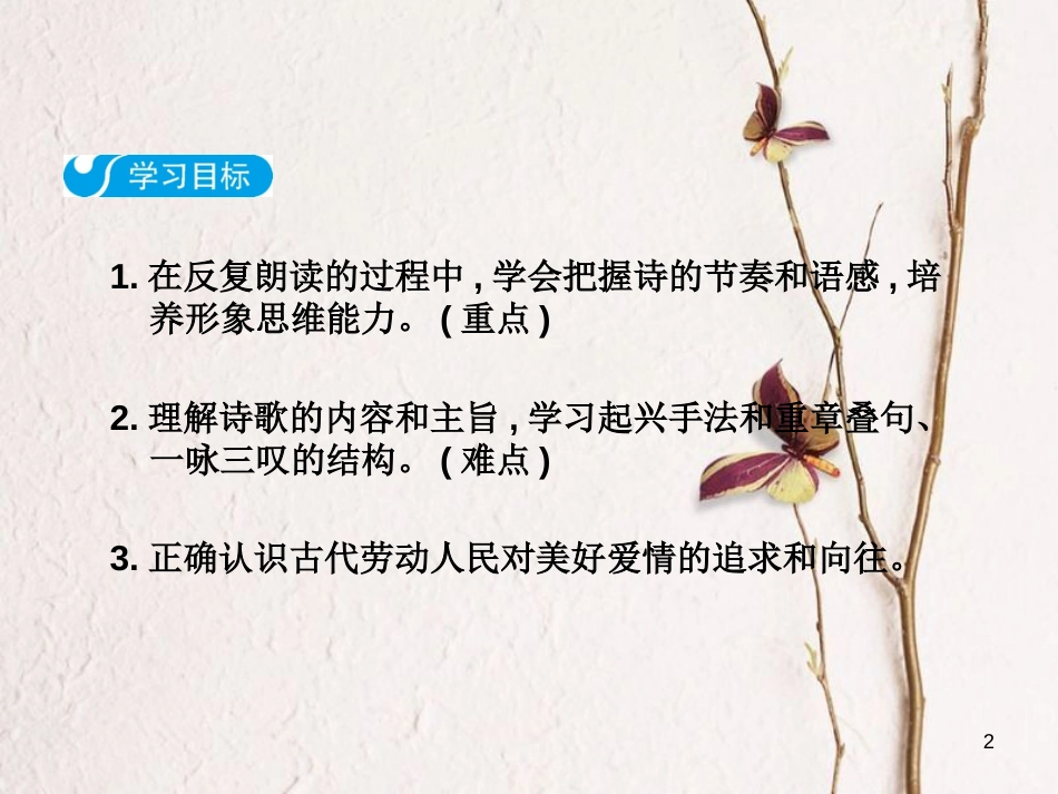 八年级语文下册 第三单元 12《诗经》二首 蒹葭课件 新人教版_第2页