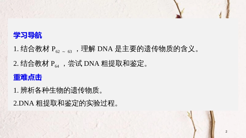 版高中生物 第四章 遗传的分子基础 第一节 探索遗传物质的过程 第2课时课件 苏教版必修2_第2页