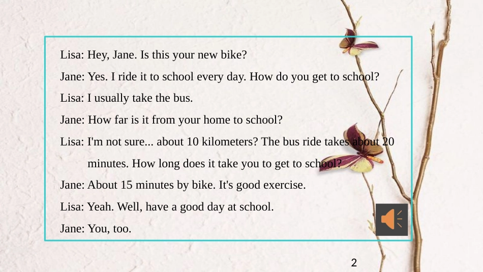 七年级英语下册 Unit 3 How do you get to school Section A句法语法课件 （新版）人教新目标版_第2页