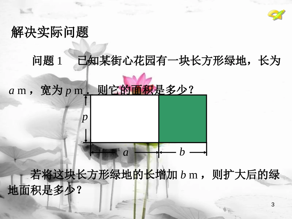 八年级数学上册 14.1 整式的乘法（5）课件 （新版）新人教版_第3页