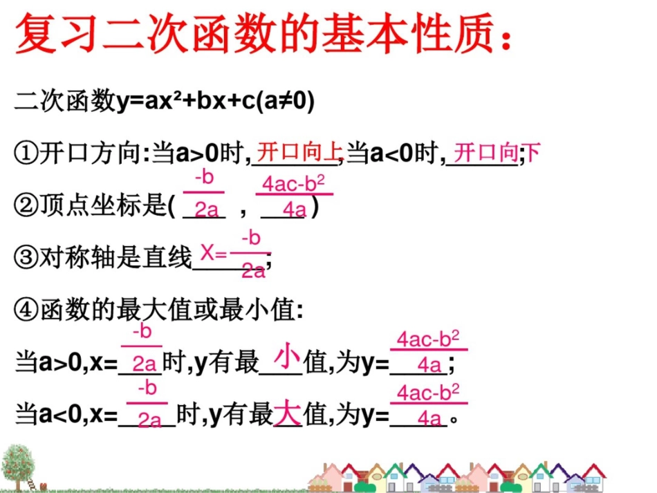 实际问题中的二次函数的最值问题_第1页