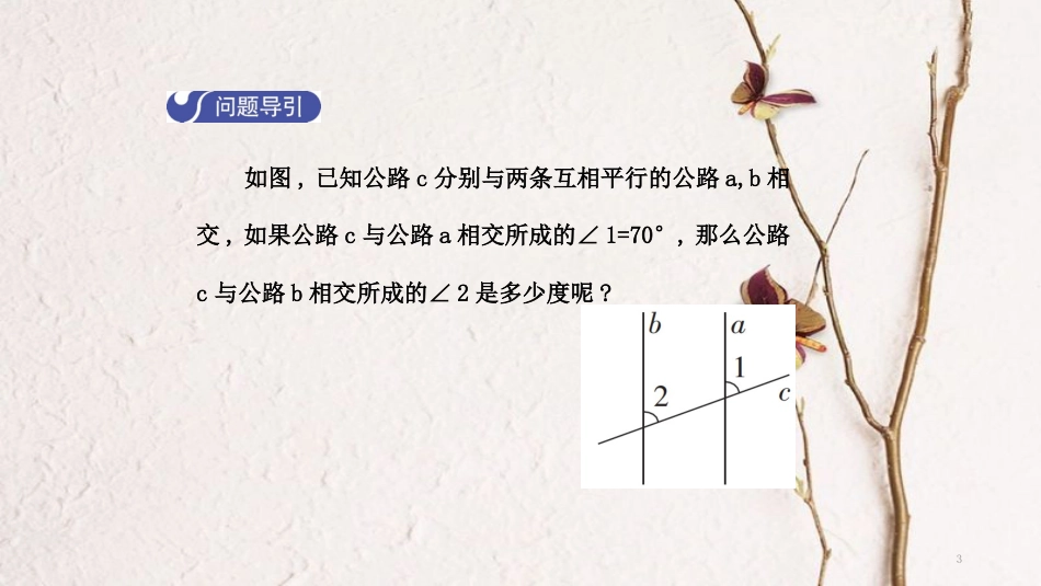 七年级数学下册 第五章 相交线与平行线 5.3.1 平行线的性质（第1课时）导学课件 （新版）新人教版_第3页