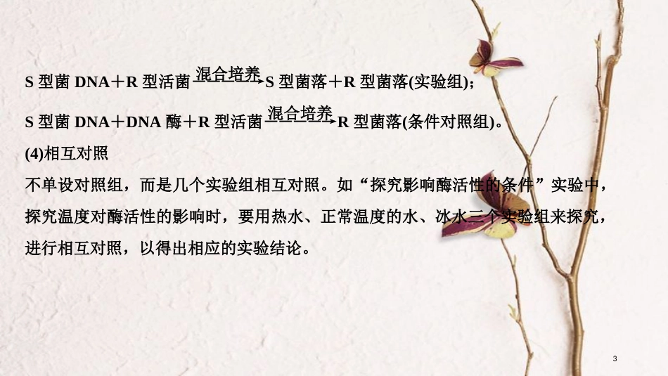 2019版高考生物一轮复习 第三单元 细胞的新陈代谢 实验素养提升3 对比实验与对照实验分析创新备考课件 中图版_第3页