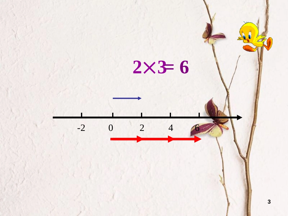 六年级数学上册 第5章 有理数 5.6 有理数的乘法课件 鲁教版五四制_第3页