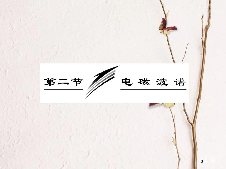 高中物理 第四章 电磁波及其应用 第二节 电磁波谱课件 新人教版选修1-1_第3页
