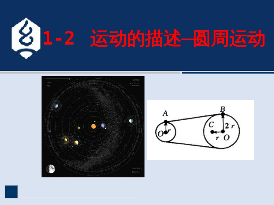 (15.4)--1.2讲 圆周运动大学物理_第1页