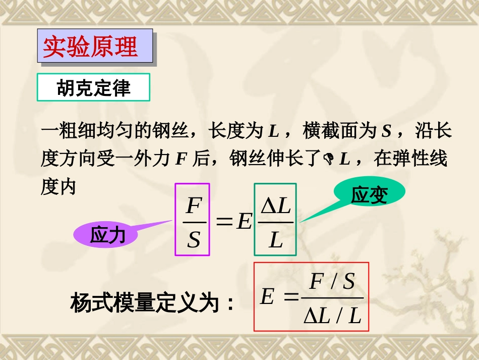 (17)--PPT-杨氏模量的静态法测量_第2页