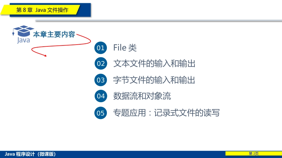 (8)--第8章 Java文件操作走进JAVA编程_第2页