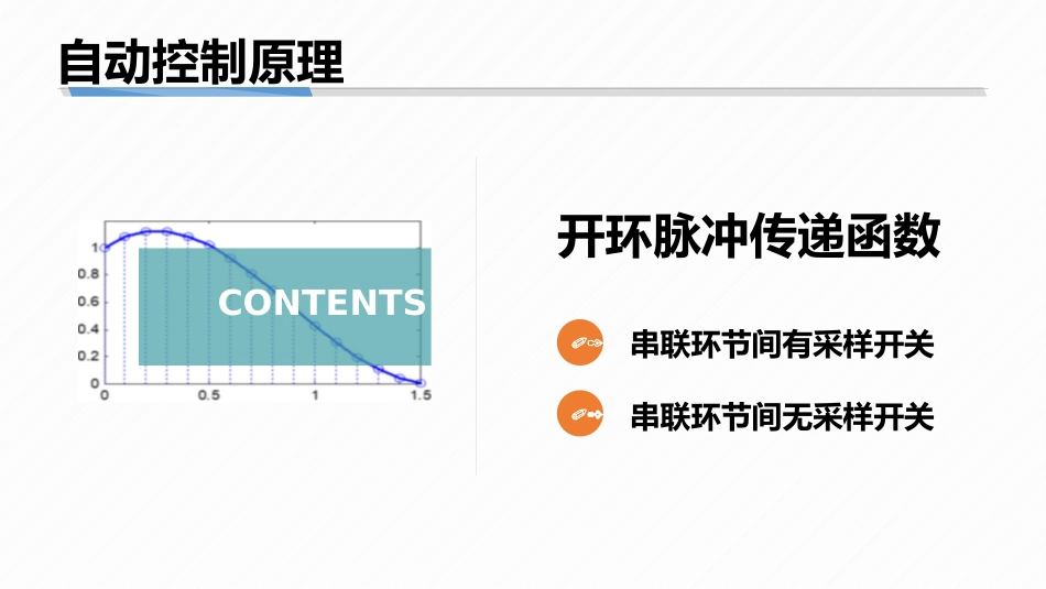 (8.4)--7-4 开环脉冲传递函数_第1页