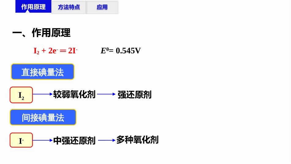 (2.45)--6.6 碘量法定量化学分析_第3页