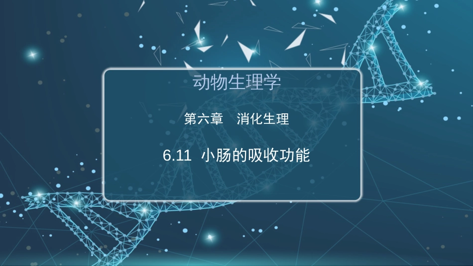 (35)--6.11 小肠的吸收功能_第1页