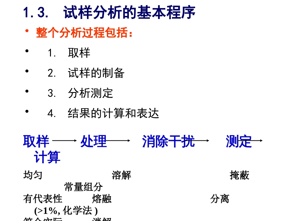 (4.4.3)--绪论第3讲分析化学_第2页