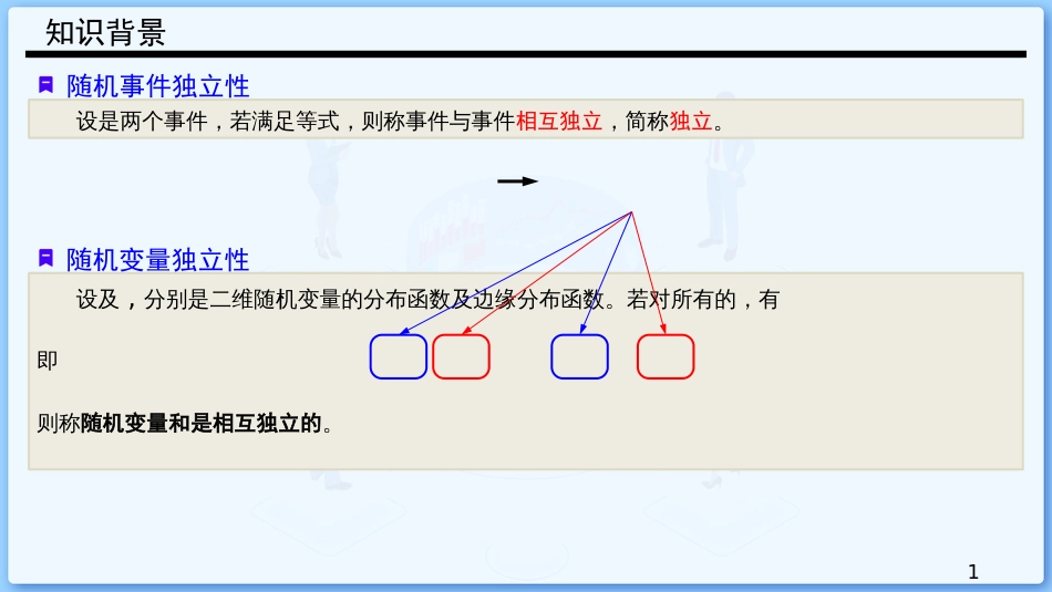 (19)--3.5 随机变量的独立性_第1页