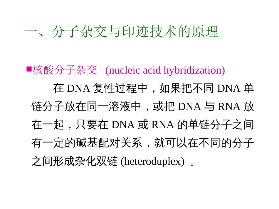 (23)--7-1 核酸分子杂交与印迹技术_第2页