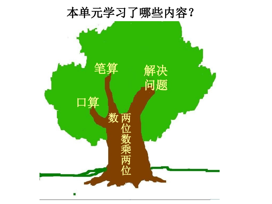2016新人教版三年级数学下册第四单元整理和复习[21页]_第2页