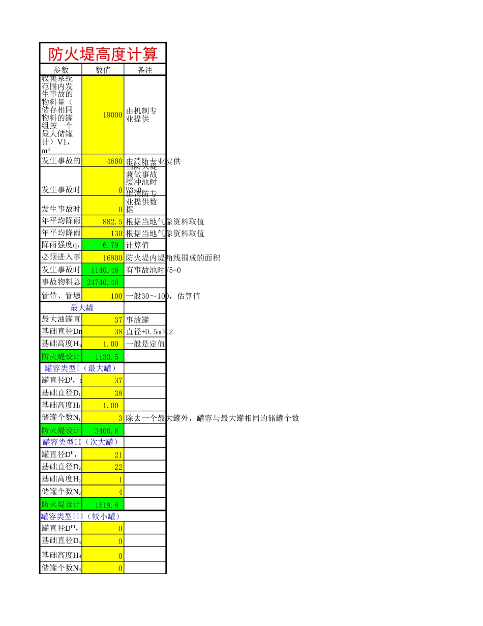 防火堤高度计算[共1页]_第1页