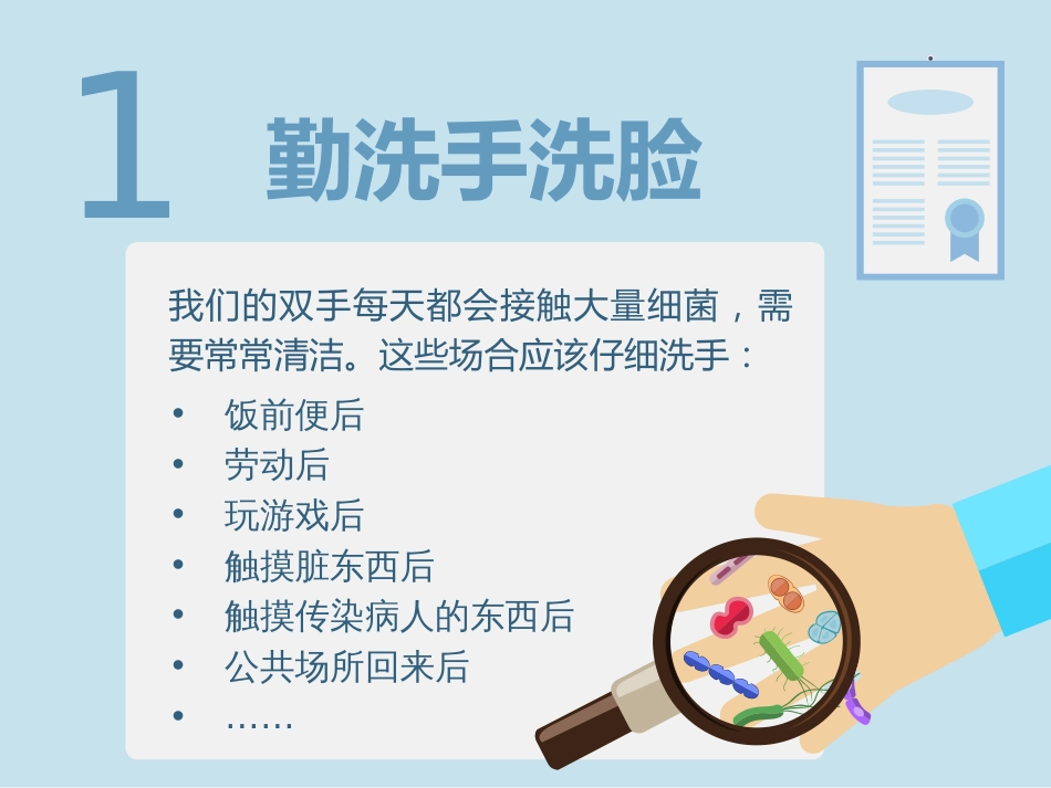 个人卫生主题班会[共7页]_第3页