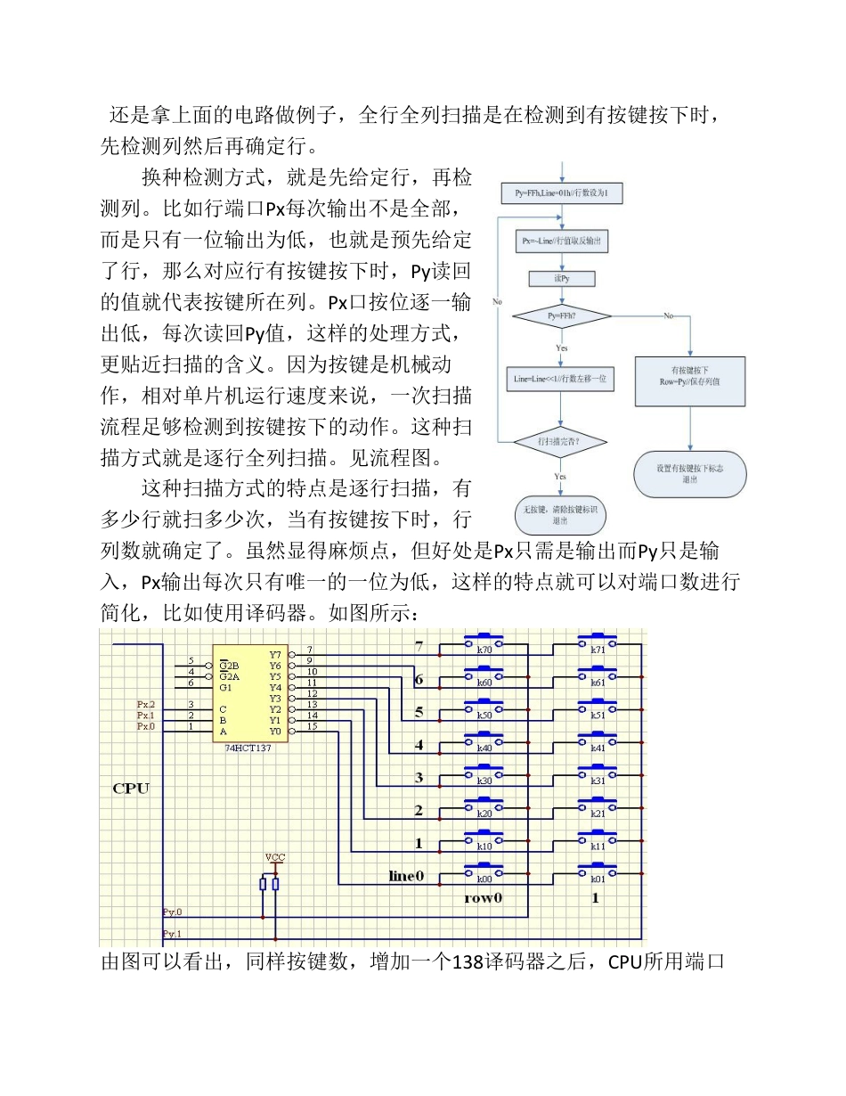 单片机开发板常用按键电路_第3页