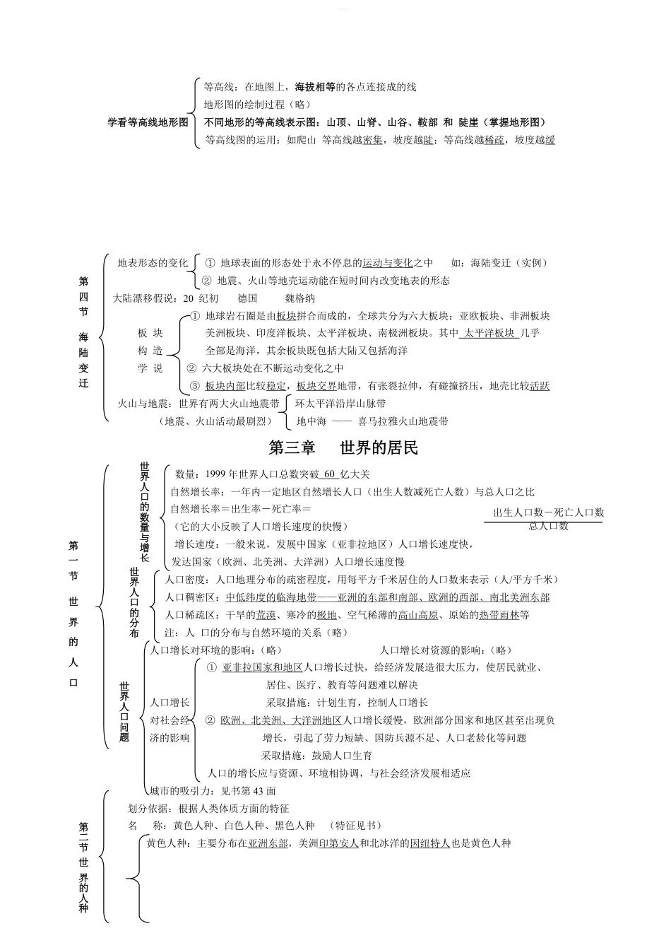 20182019初二地理会考复习背诵提纲_第3页