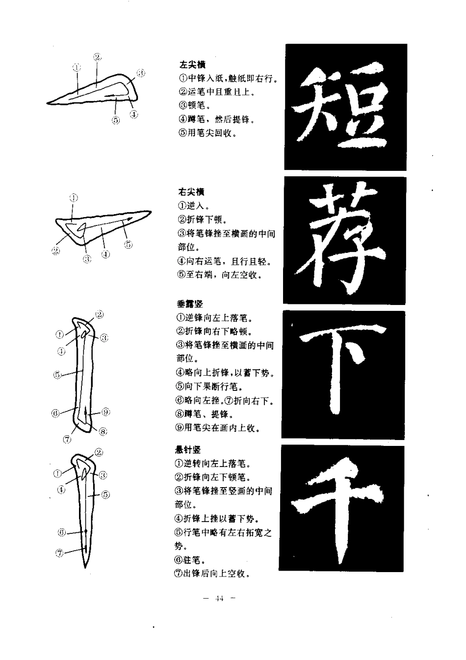 颜勤礼碑基本笔画写法精解[共12页]_第3页