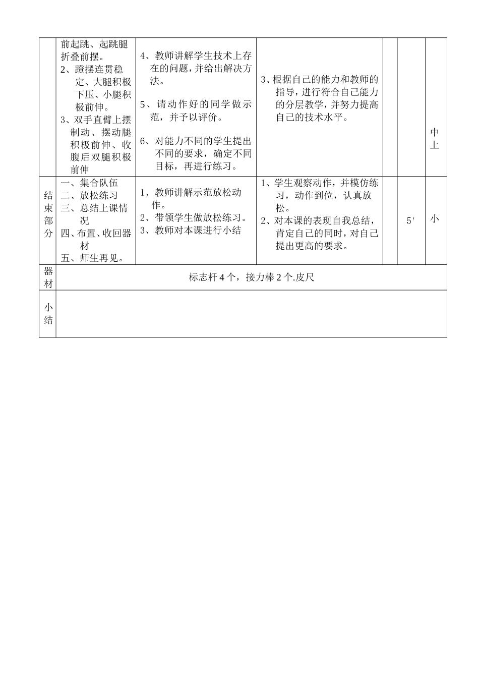 高中体育三级跳远教学设计[共3页]_第3页