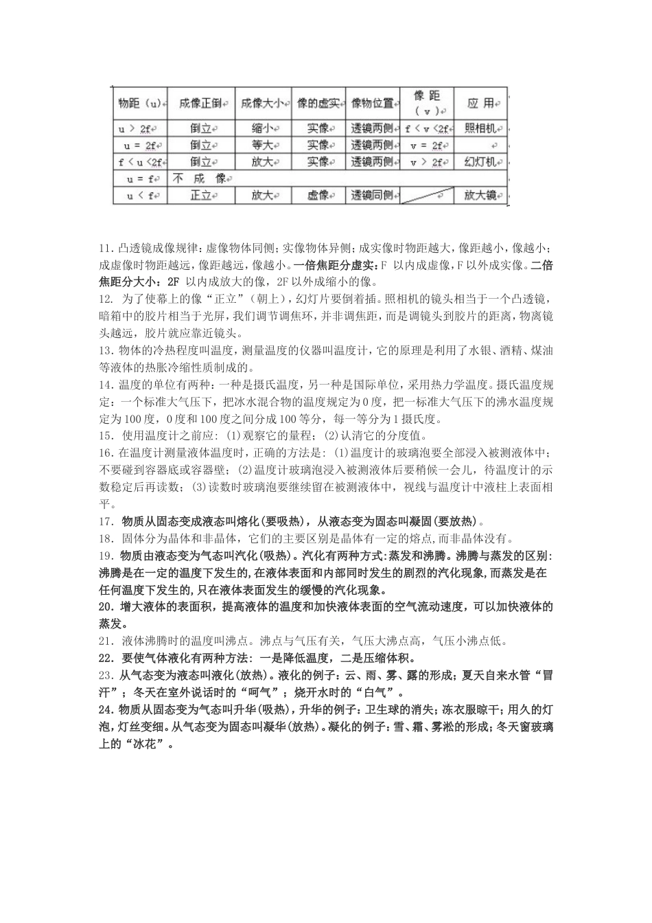 初中物理概念汇总[共11页]_第2页