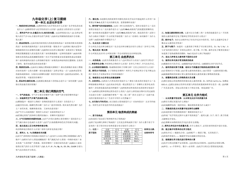 初三化学总复习提纲[共2页]_第1页
