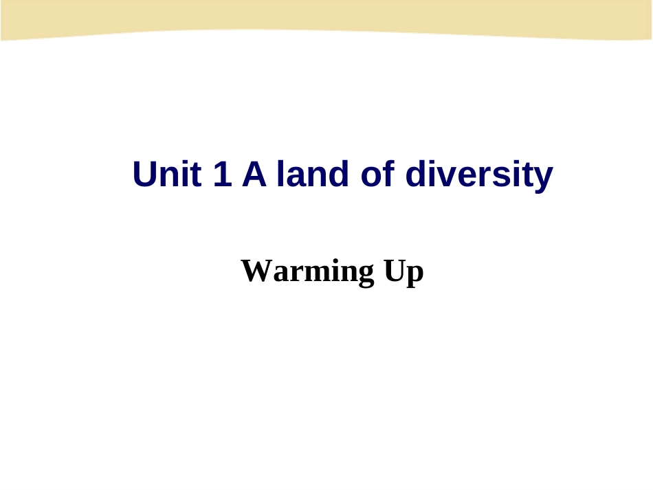 高中英语选修8unit1WarmingUp_第2页