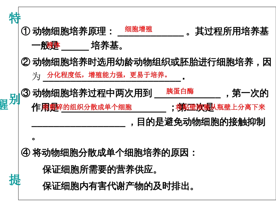 动物细胞工程高三一轮复习超好_第3页