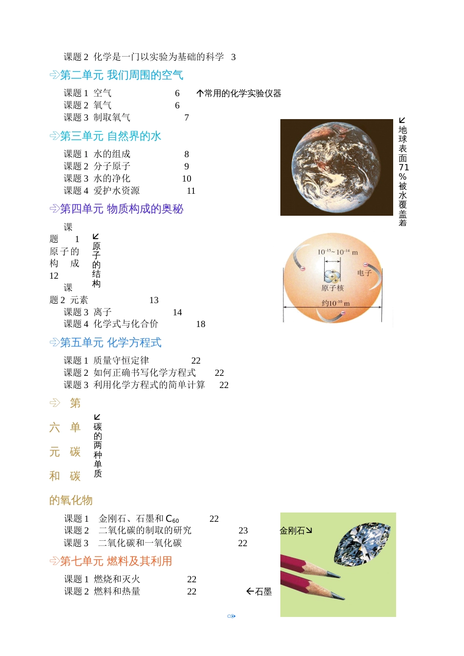 初中化学全册中考总复习资料最全[共53页]_第2页