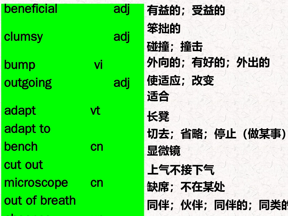 高中英语新课标选修7单词[共35页]_第3页