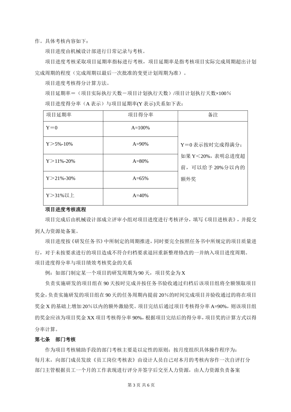 机械设计部绩效考核制度[共7页]_第3页