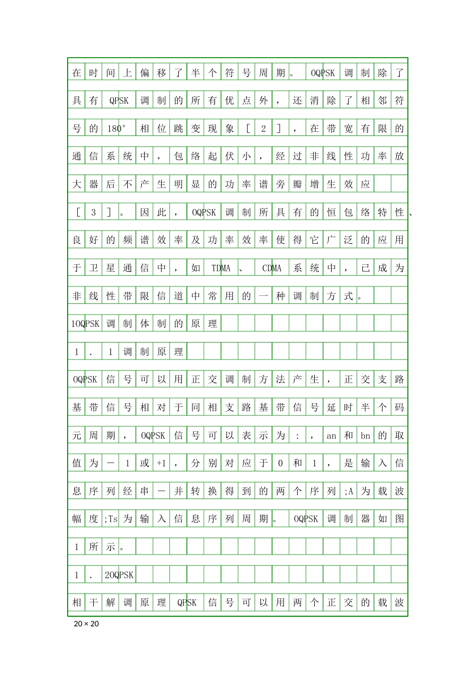 OQPSK调制技术在宽带卫星通信的应用精品资料_第2页