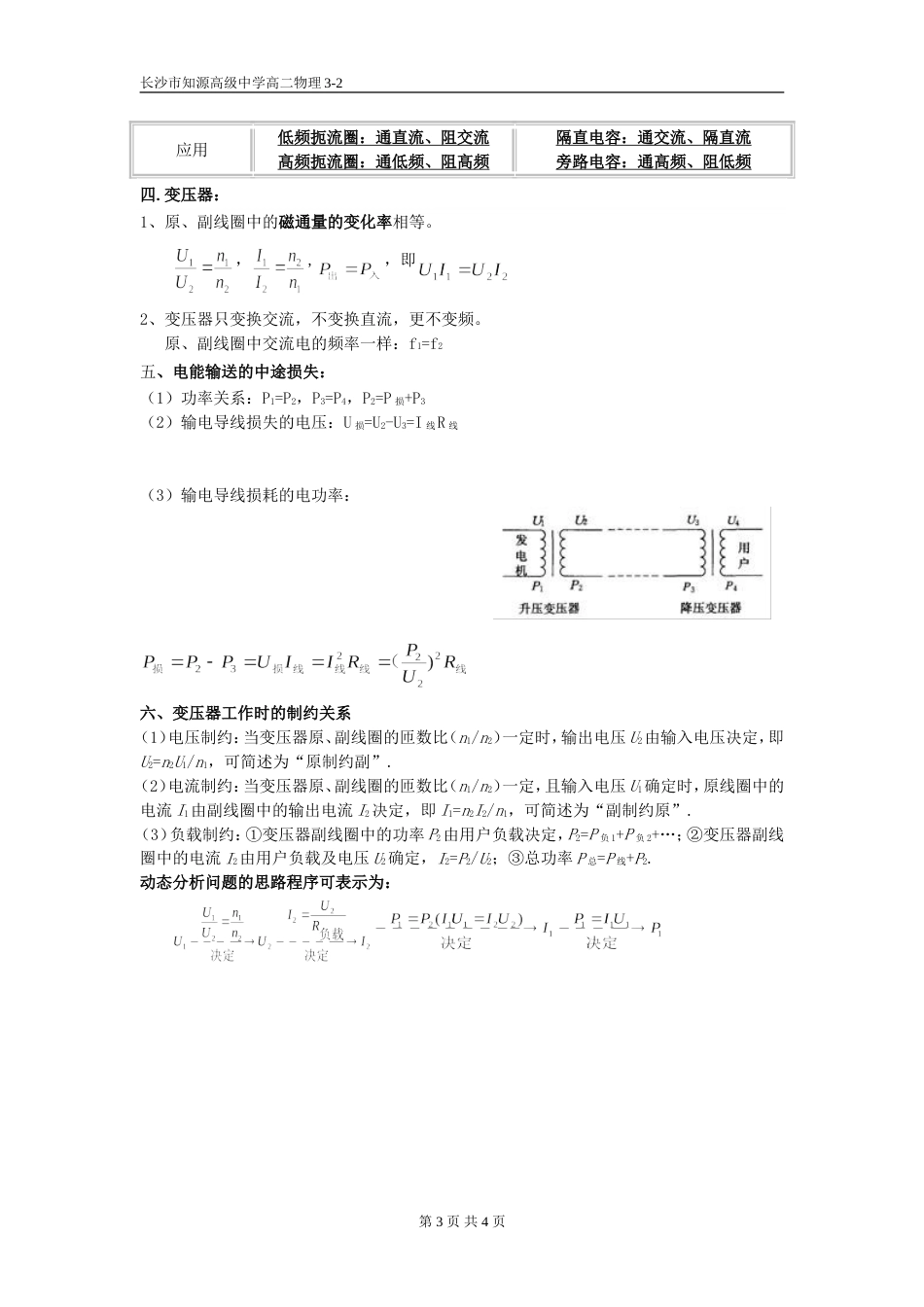 高中物理选修32知识点总结[共4页]_第3页