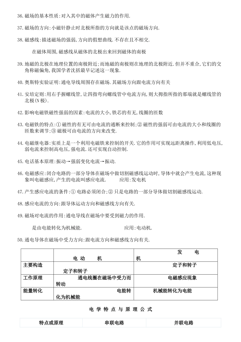 初中物理电学知识点总结[共4页]_第3页