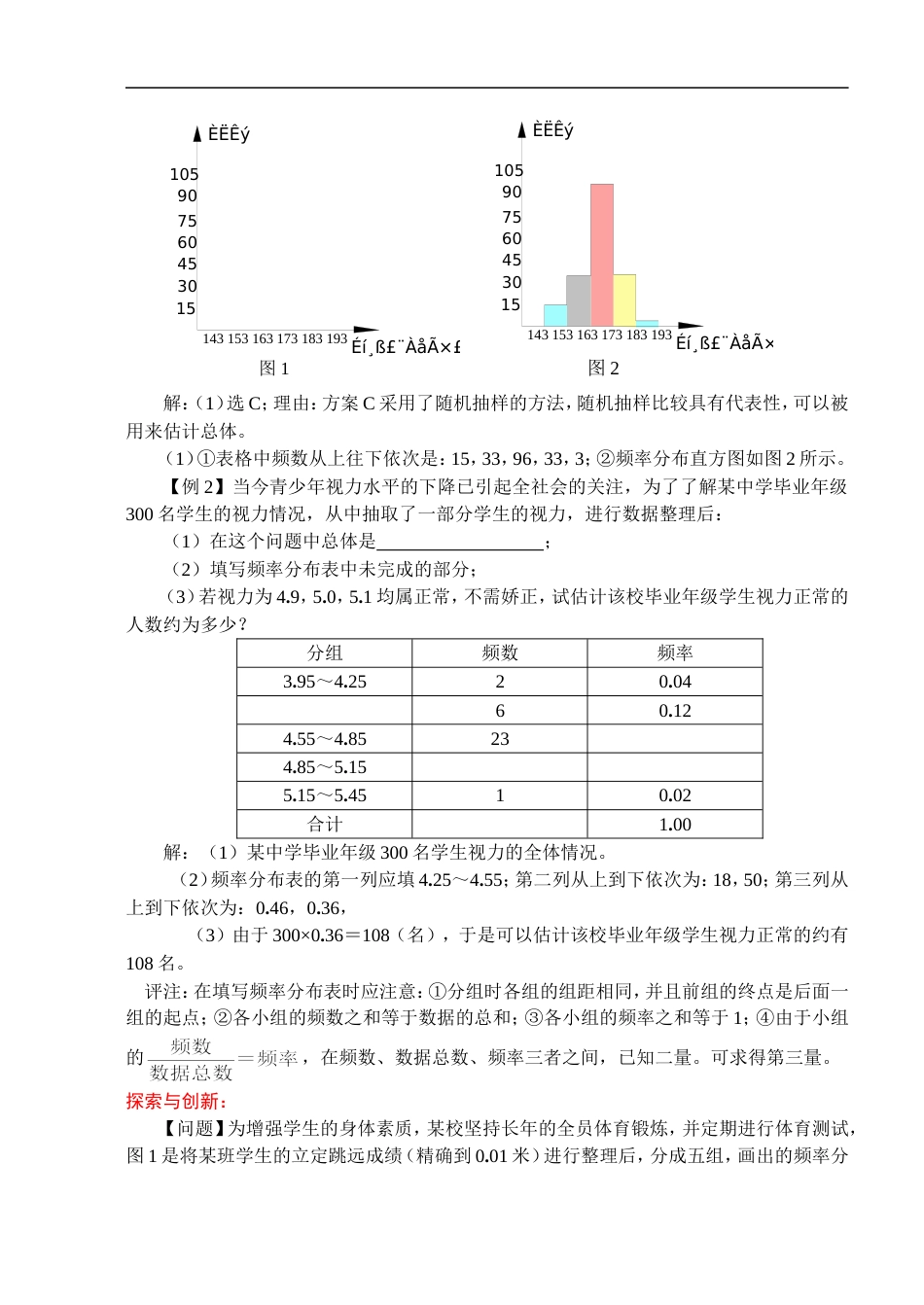 211中考数学一轮复习代数篇1.频率分布[共7页]_第2页
