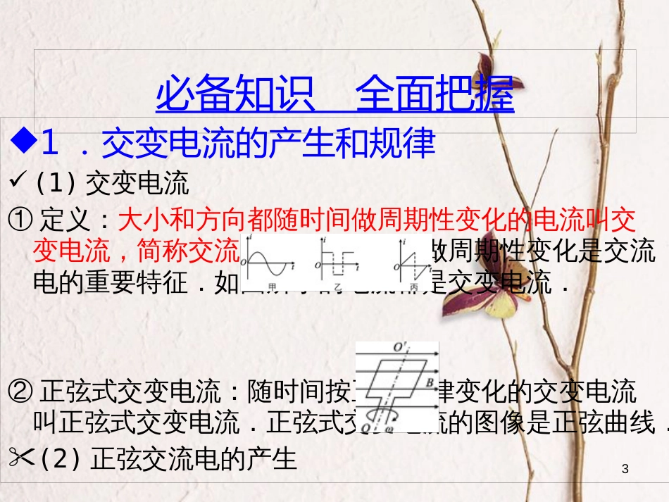 （A版）2019版高考物理一轮复习考点考法第12章交变电流课件新人教版_第3页