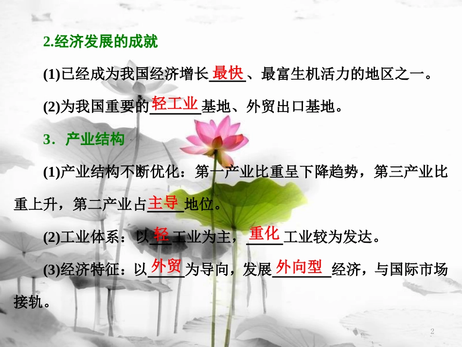 高中地理 第四单元 区域综合开发与可持续发展 第三节 经济发达地区的可持续发展课件 鲁教版必修3_第2页