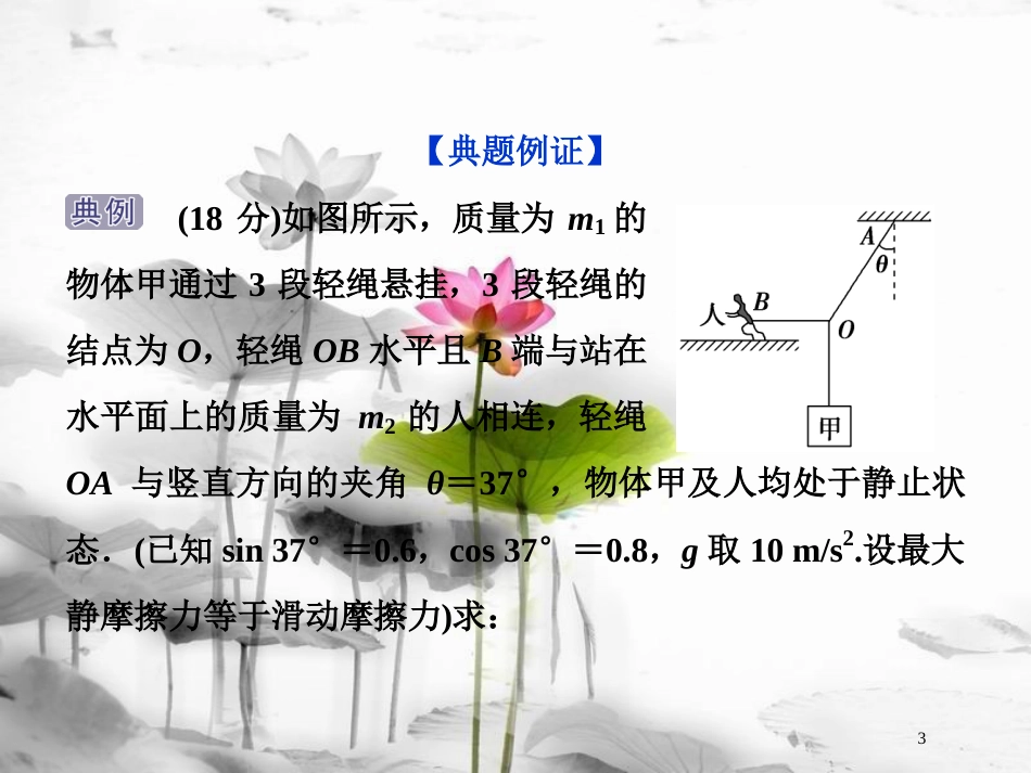 （新课标）高考物理一轮复习 第二章 相互作用突破全国卷课件_第3页