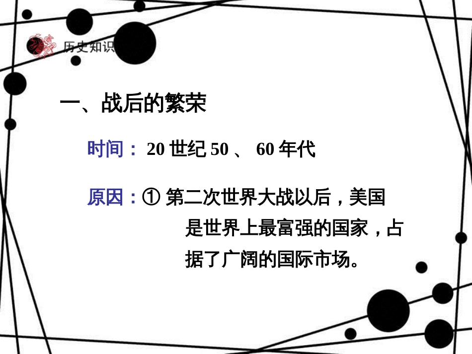 九年级历史下册 第4单元 战后主要资本主义国家的发展变化 8 美国经济的发展课件 新人教版_第3页