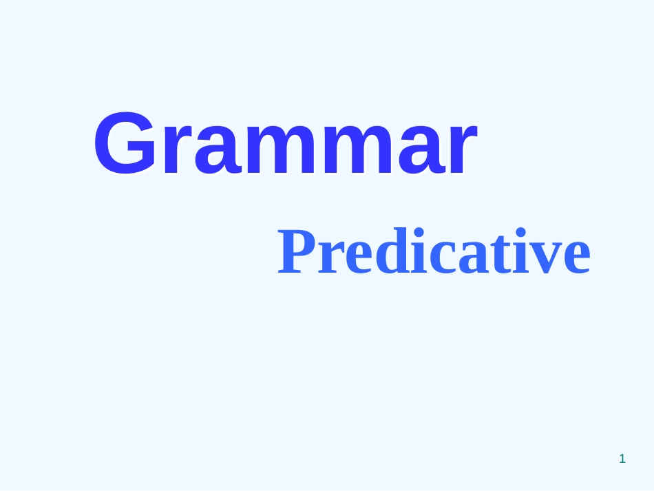 高中英语 Unit 3《Grammar》课件 新人教版选修10_第1页