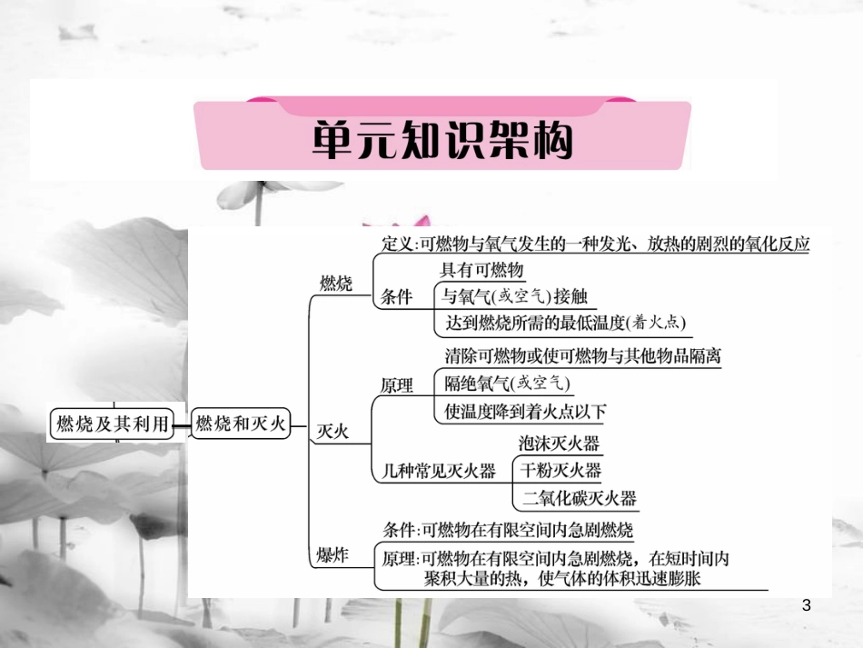 （云南专版）中考化学总复习 第一编 第7单元 燃料及其利用（精讲）课件_第3页
