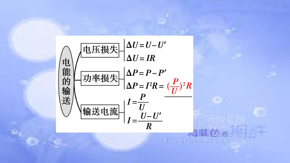 高考物理一轮复习 第十一章 交变电流 传感器 第二讲 变压器 电能的输送课件_第3页